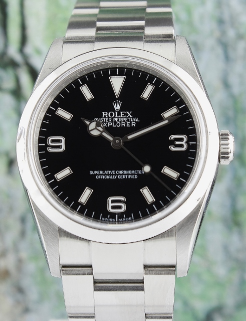 (image for) LIKE NEW ROLEX MEN STAINLESS STEEL OYSTER PERPETUAL EXPLORER / 114270